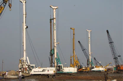 Indiana build infrastructure project Pile Foundation